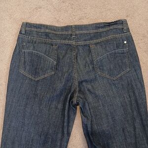 a.n.a Dark Blue Bootcut Jeans